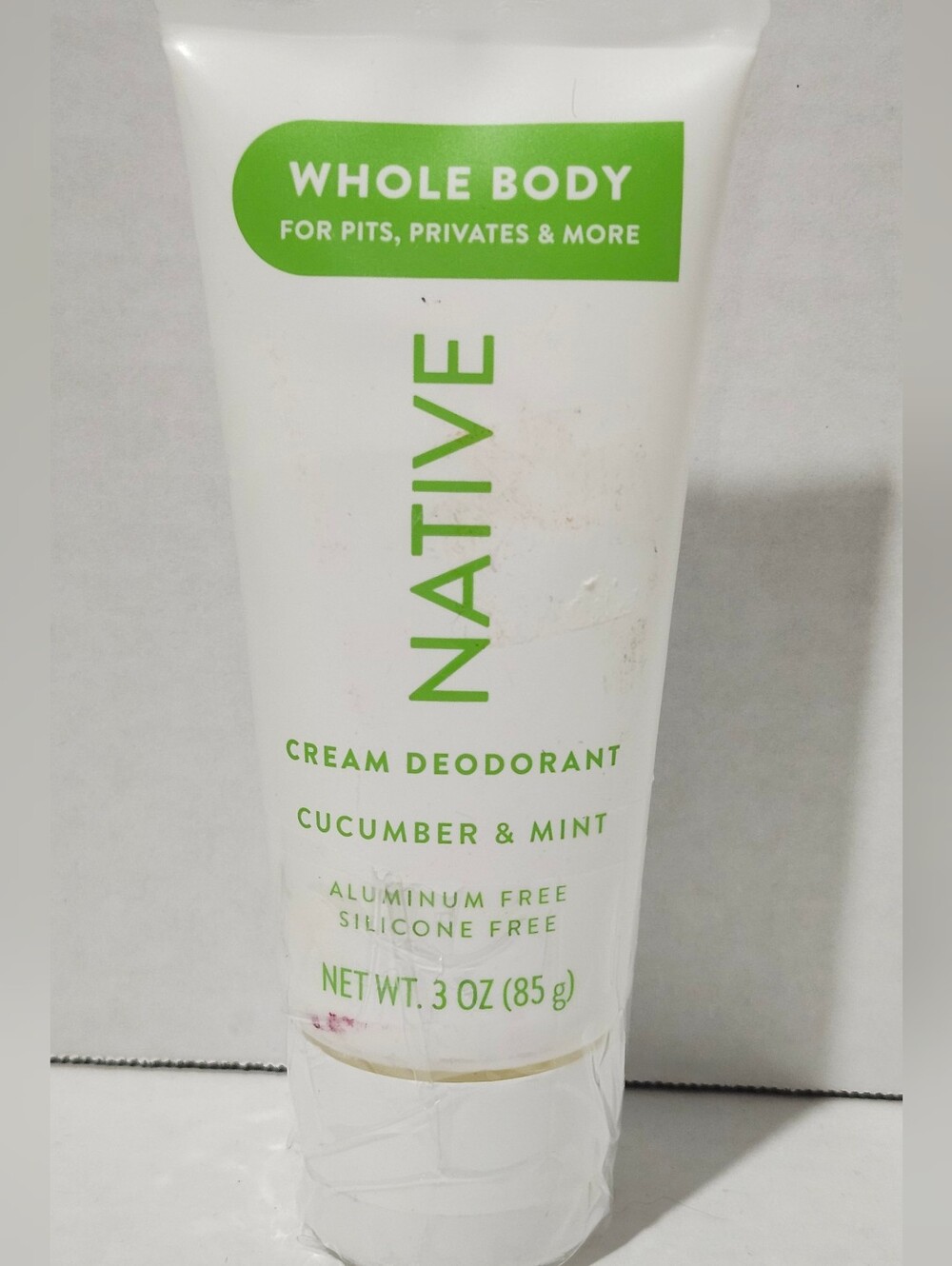 Native Cucumber & Mint Cream Deodorant 3 Oz